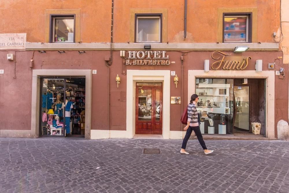 Hotel San Silvestro Rom Exterior foto